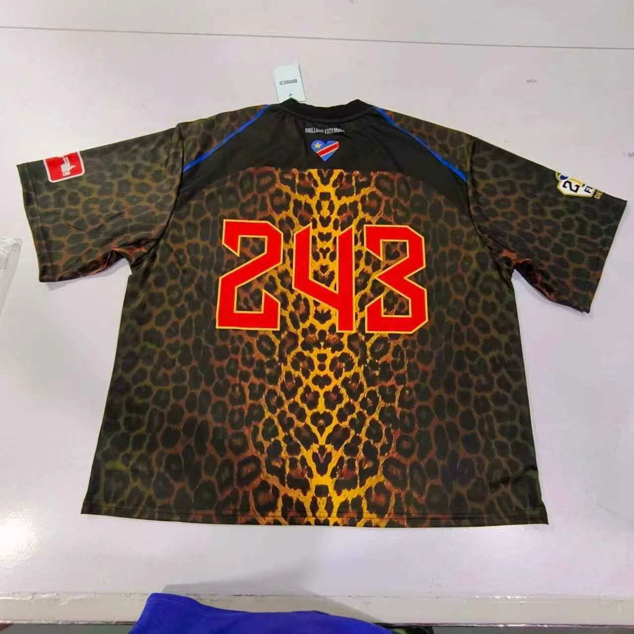 Maillot Léopard 243 — RDC World | Basungi · BOMOCO