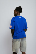 T-shirt RDC World — Bleu