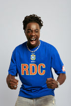 T-shirt RDC World — Bleu