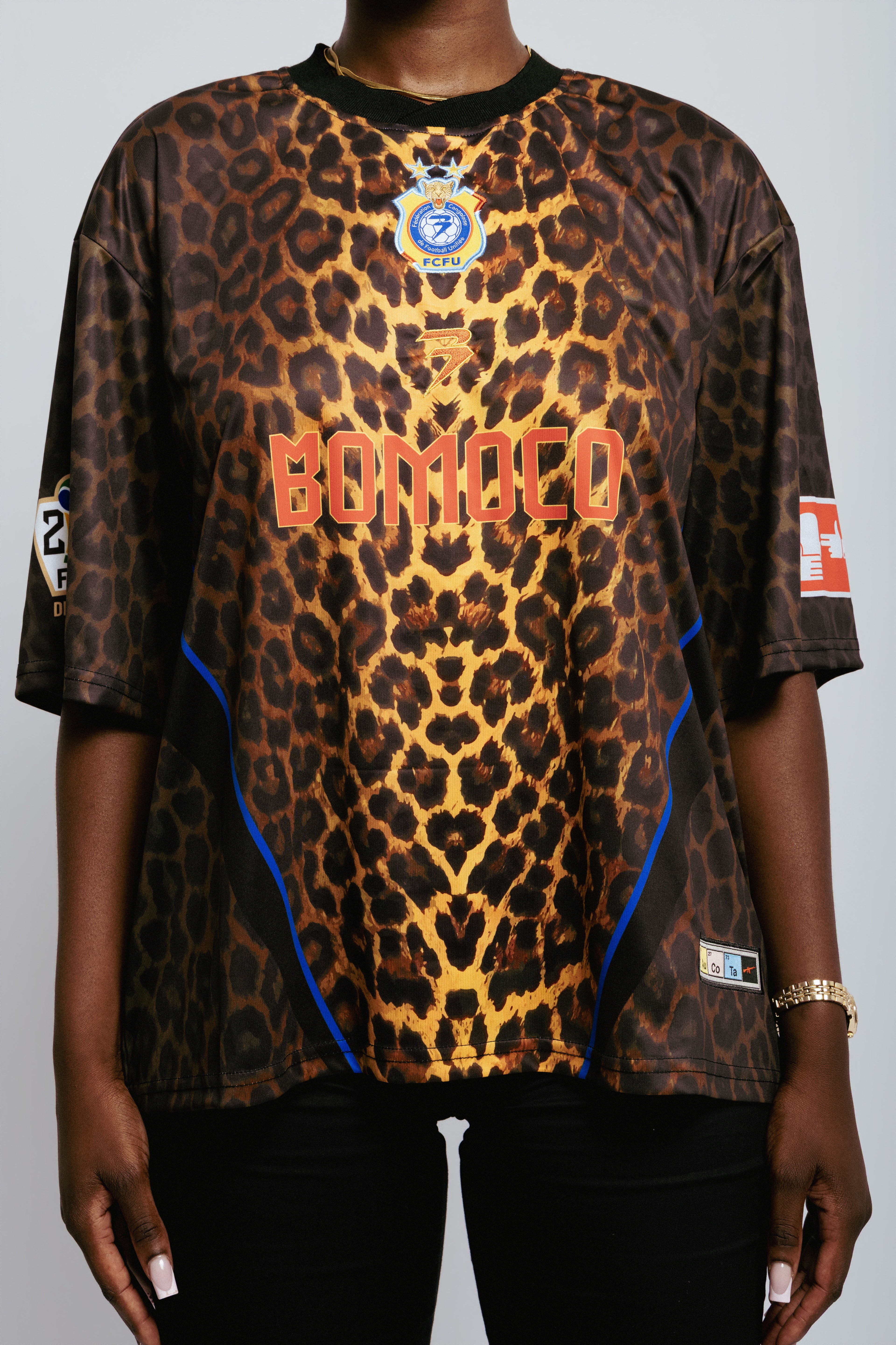 Maillot RDC World — Léopard