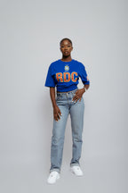 T-shirt RDC World — Bleu