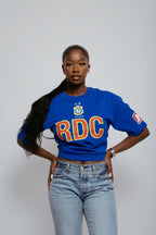 T-shirt RDC World — Bleu